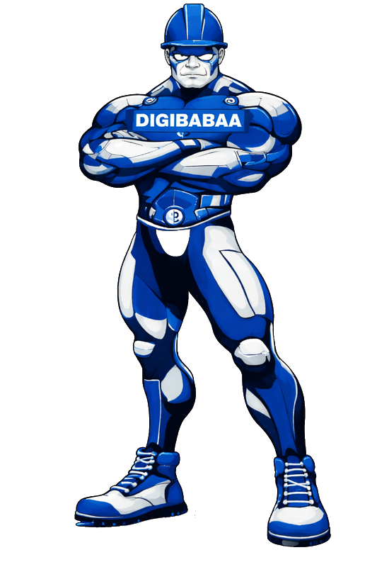 Digibabaa Hero Mascot